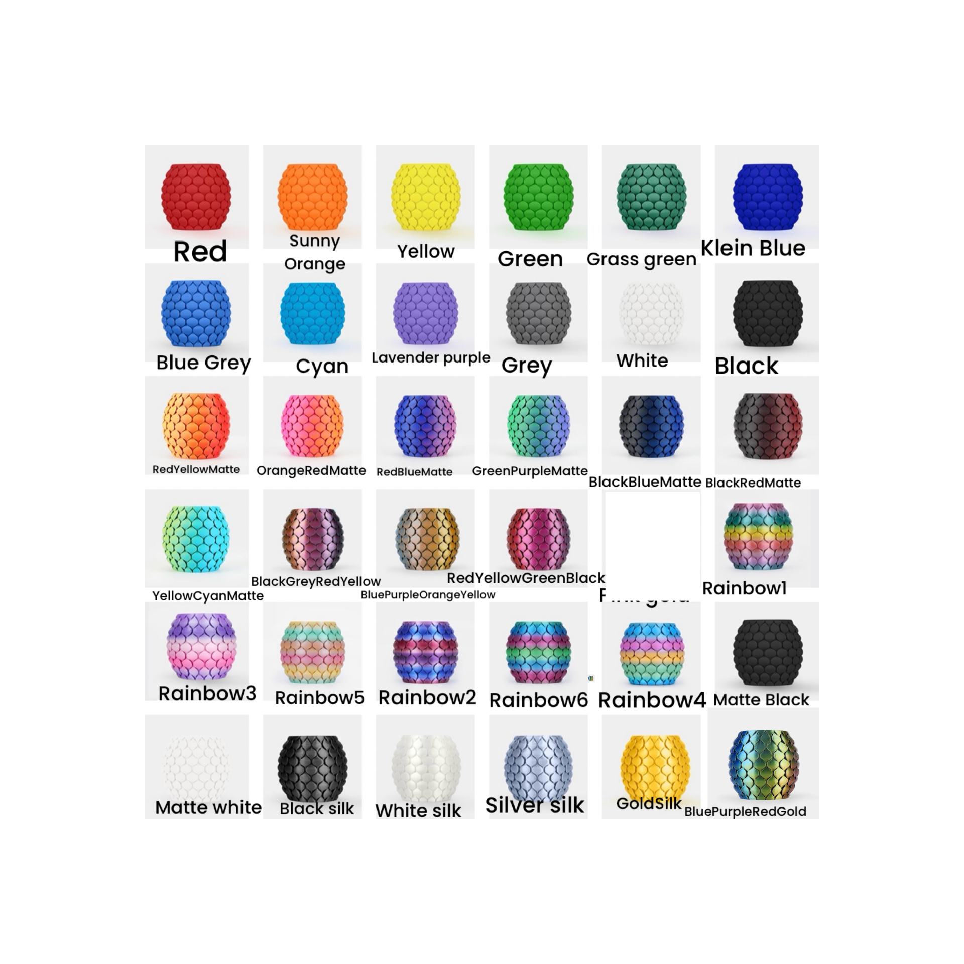 3ml Cartridge Caps - Set of 5