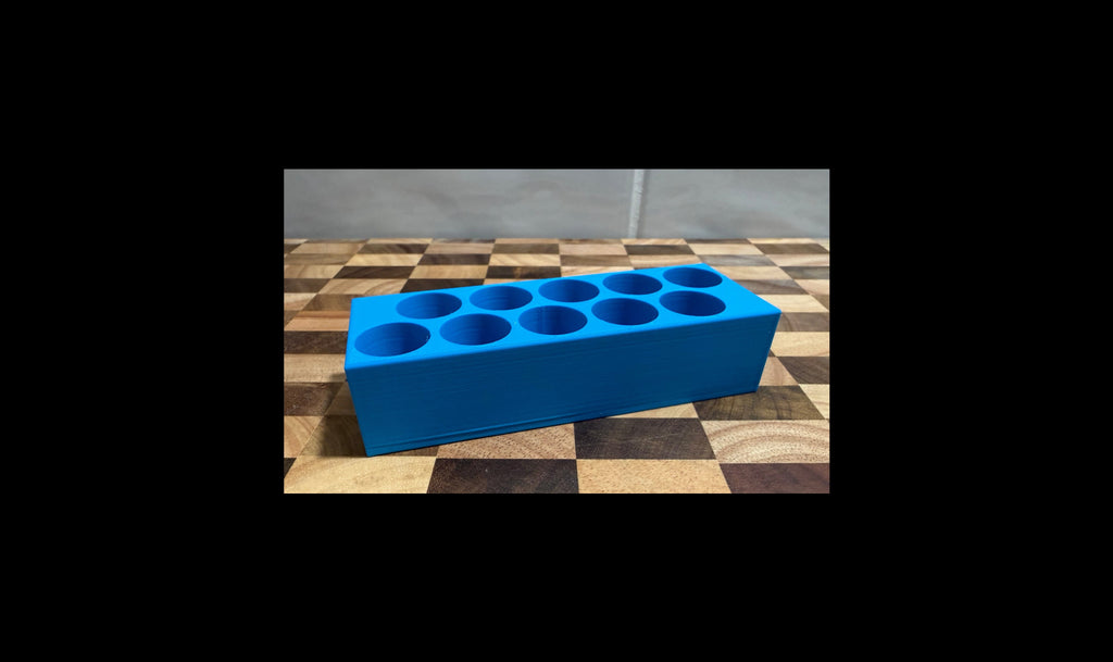 3ml Vial Holder for Refrigerator Storage - Holds 10 vials