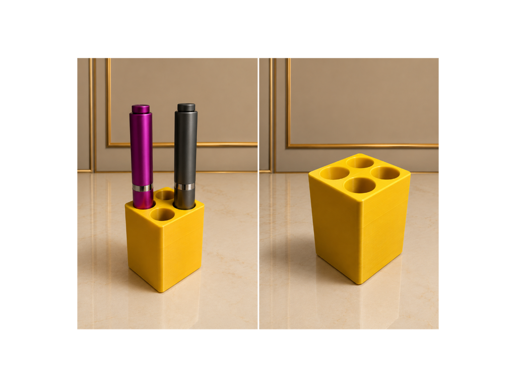 Peptide Pen Holder For Refrigerator - Holds 4 Pens