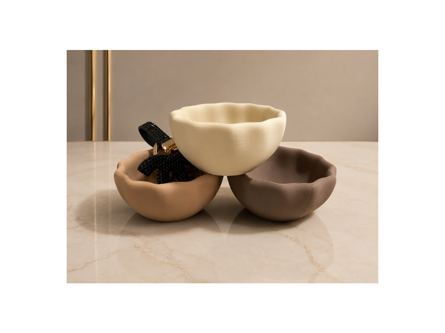 Scalloped Catch-All Bowl